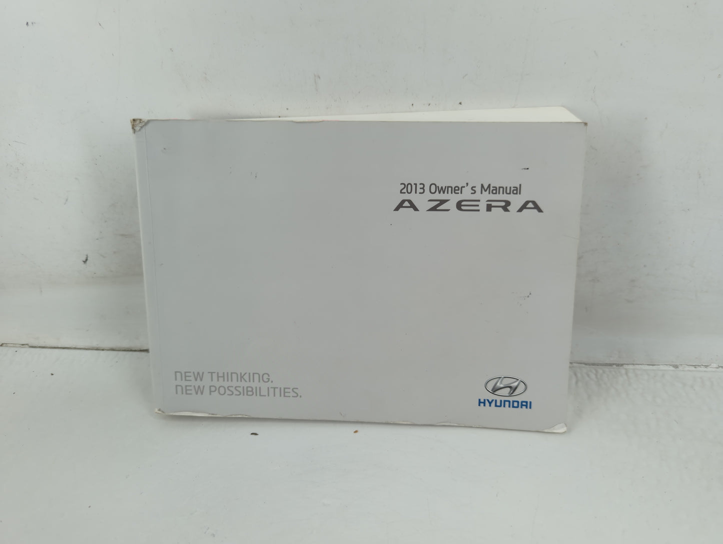 2013 Hyundai Azera Owners Manual Book Guide P/N:D3V0-EU35E OEM Used Auto Parts - Oemusedautoparts1.com