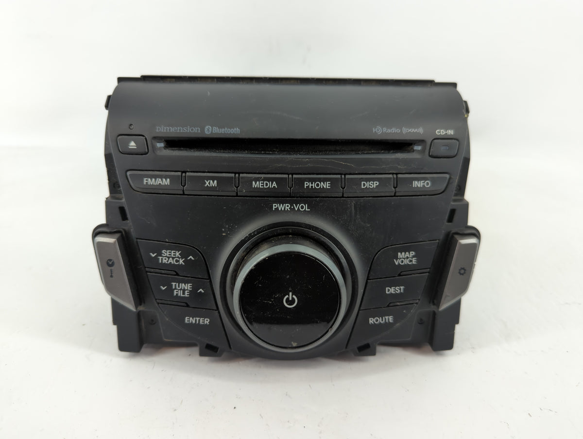 2012-2013 Hyundai Azera Am Fm Cd Player Radio Receiver 727048 - Oemusedautoparts1.com