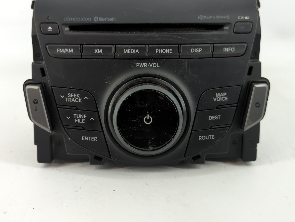 2012-2013 Hyundai Azera Am Fm Cd Player Radio Receiver 727048 - Oemusedautoparts1.com