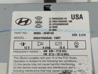2012-2013 Hyundai Azera Am Fm Cd Player Radio Receiver 727048 - Oemusedautoparts1.com