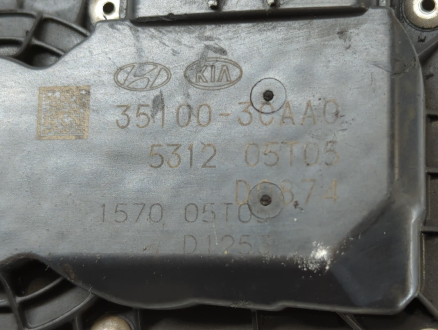2012-2017 Hyundai Azera Throttle Body P/N:5310 7P25 35100-3CAA0 Fits Fits 2012 2013 2014 2015 2016 2017 2018 OEM Used Auto P