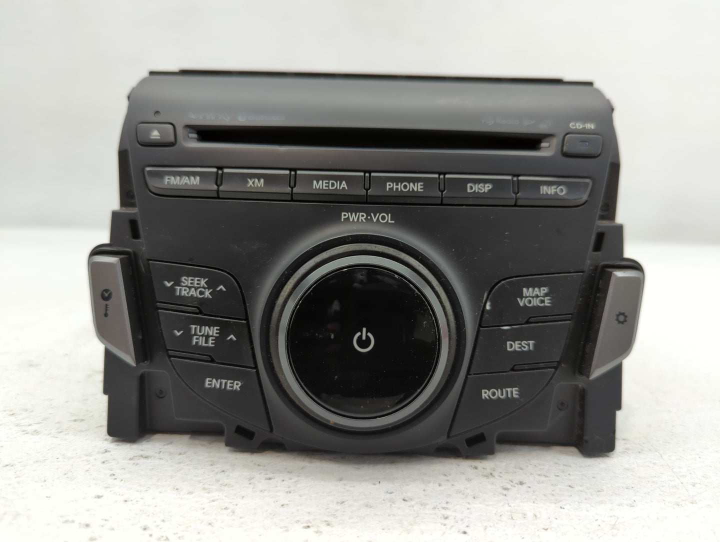 2012-2013 Hyundai Azera Radio AM FM Cd Player Receiver Replacement P/N:96560-3V4014X Fits Fits 2012 2013 OEM Used Auto Parts