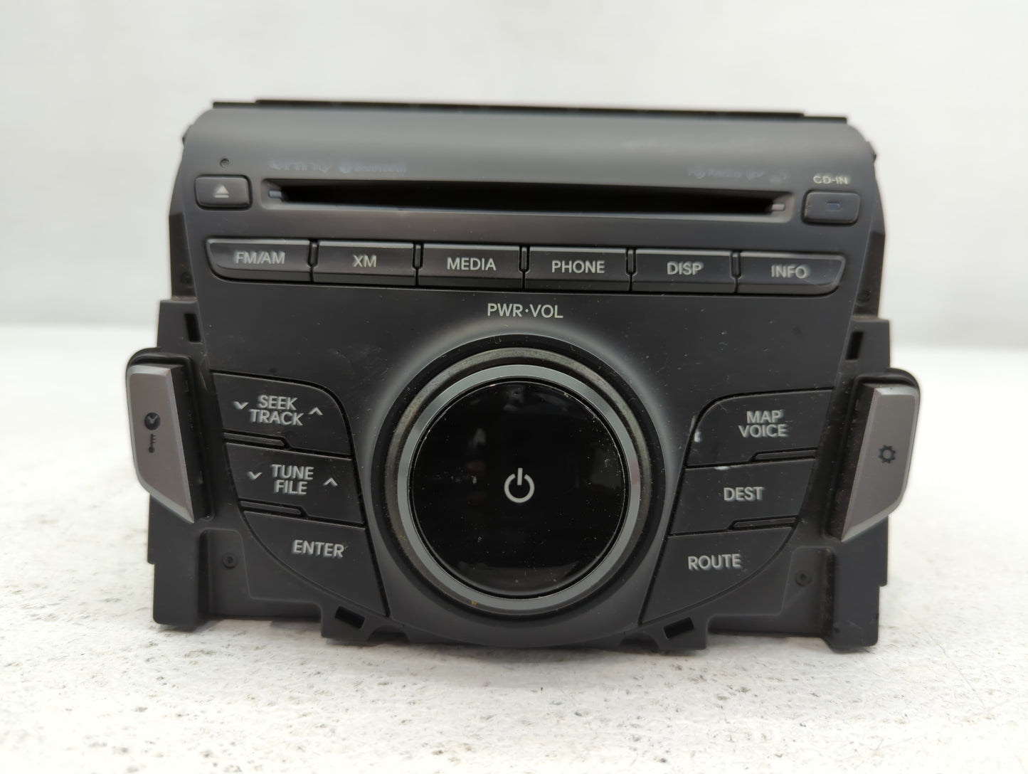 2012-2013 Hyundai Azera Radio AM FM Cd Player Receiver Replacement P/N:96560-3V4014X Fits Fits 2012 2013 OEM Used Auto Parts