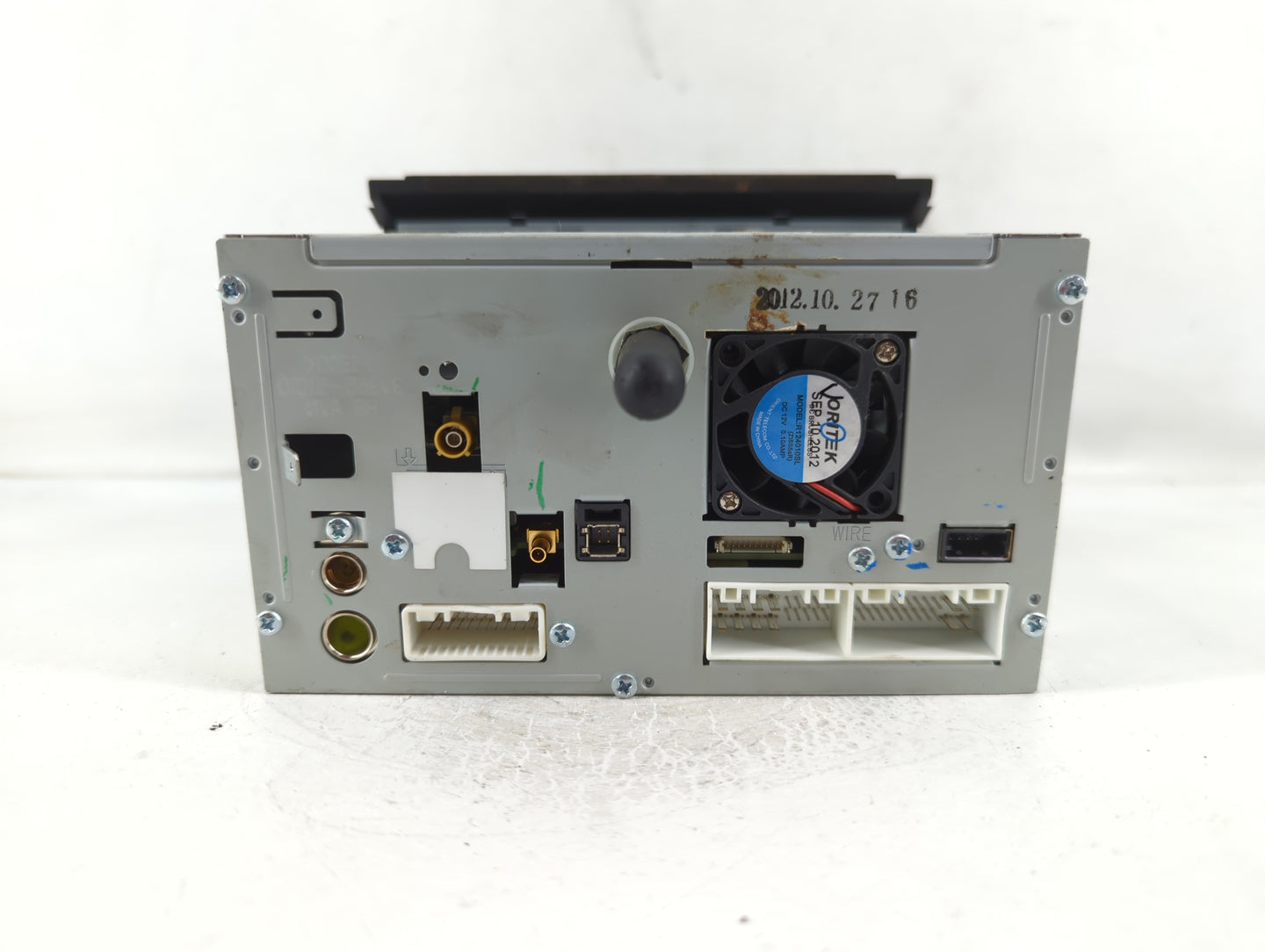 2012-2013 Hyundai Azera Radio AM FM Cd Player Receiver Replacement P/N:96560-3V4014X Fits Fits 2012 2013 OEM Used Auto Parts