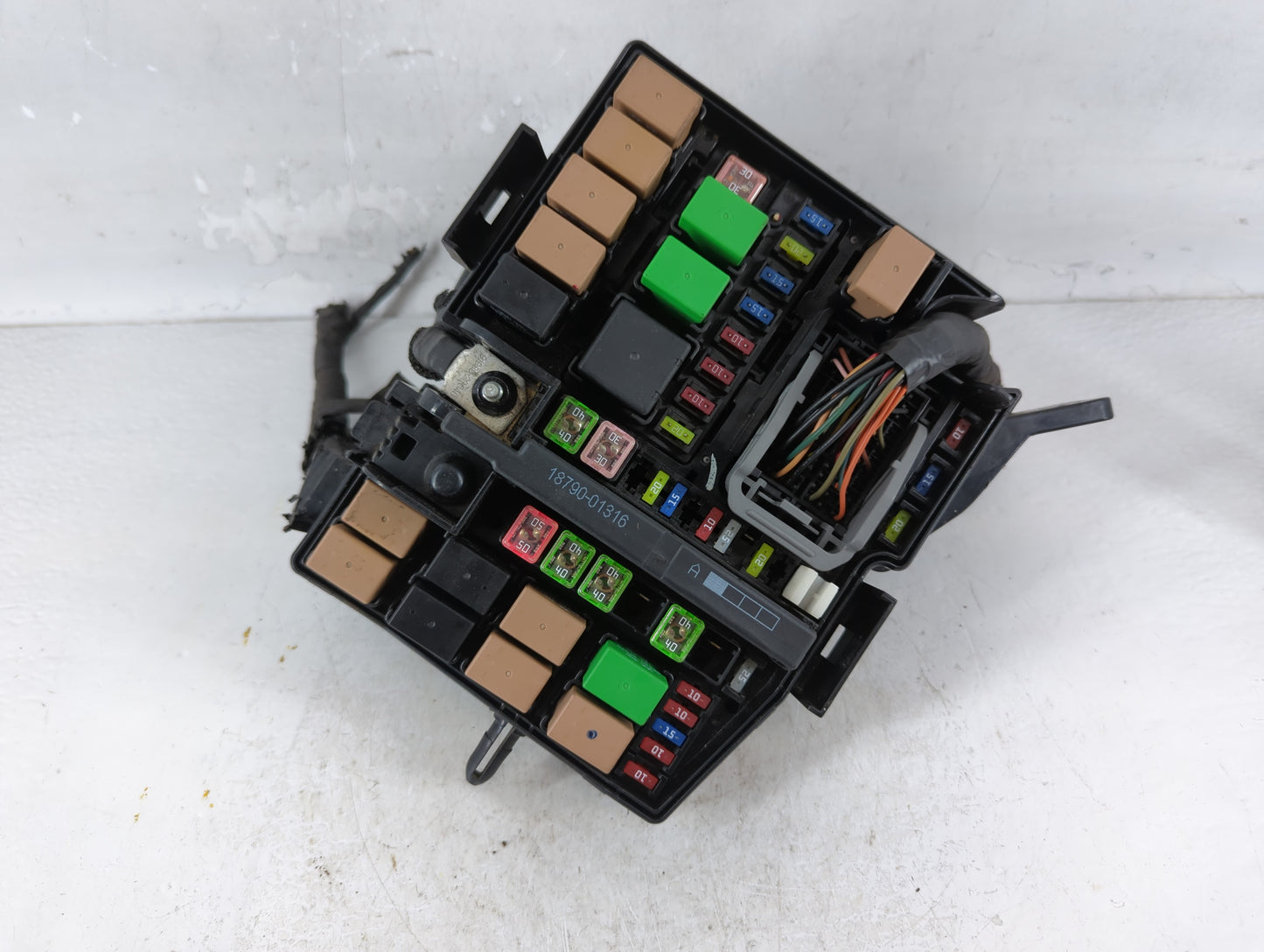 2012-2013 Hyundai Azera Fusebox Fuse Box Panel Relay Module P/N:1305240420 91206 3V041 Fits Fits 2012 2013 OEM Used Auto Par