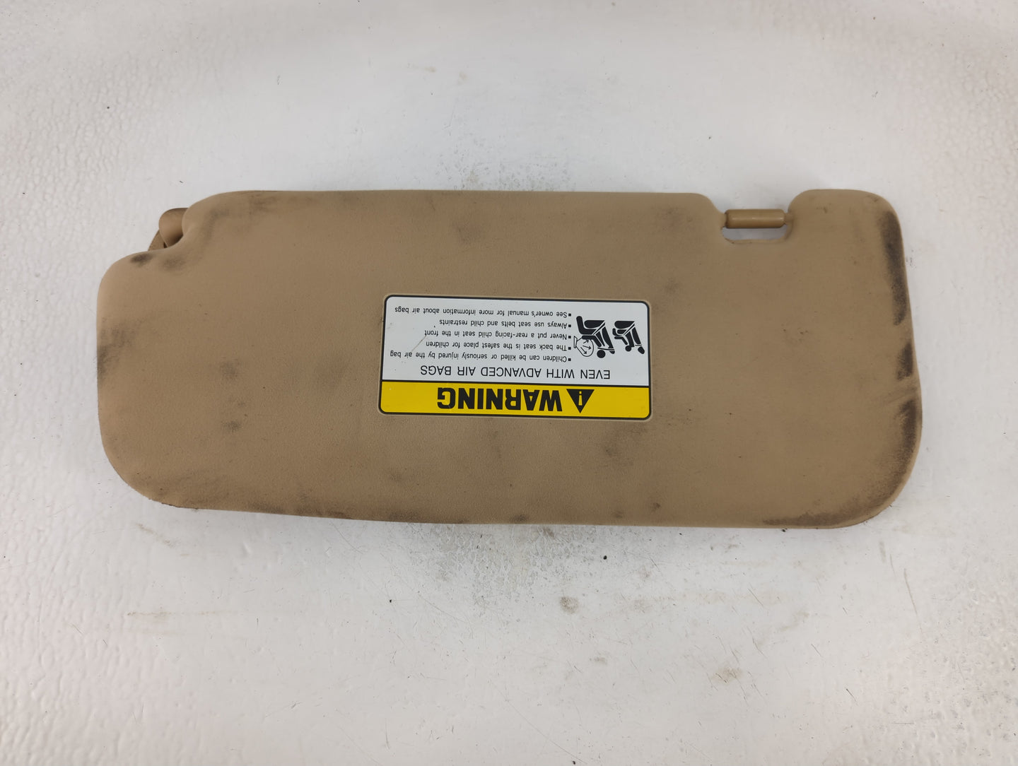 2012-2017 Hyundai Azera Sun Visor Shade Replacement Passenger Right Mirror Fits Fits 2012 2013 2014 2015 2016 2017 OEM Used 
