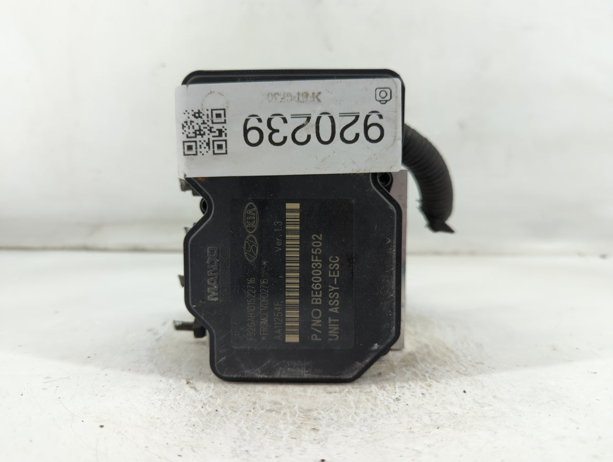 2012-2014 Hyundai Azera Anti-Lock Brake ABS Pump Module Actuator OEM P/N:58920-3V300 Fits Fits 2012 2013 2014 OEM Used Auto 