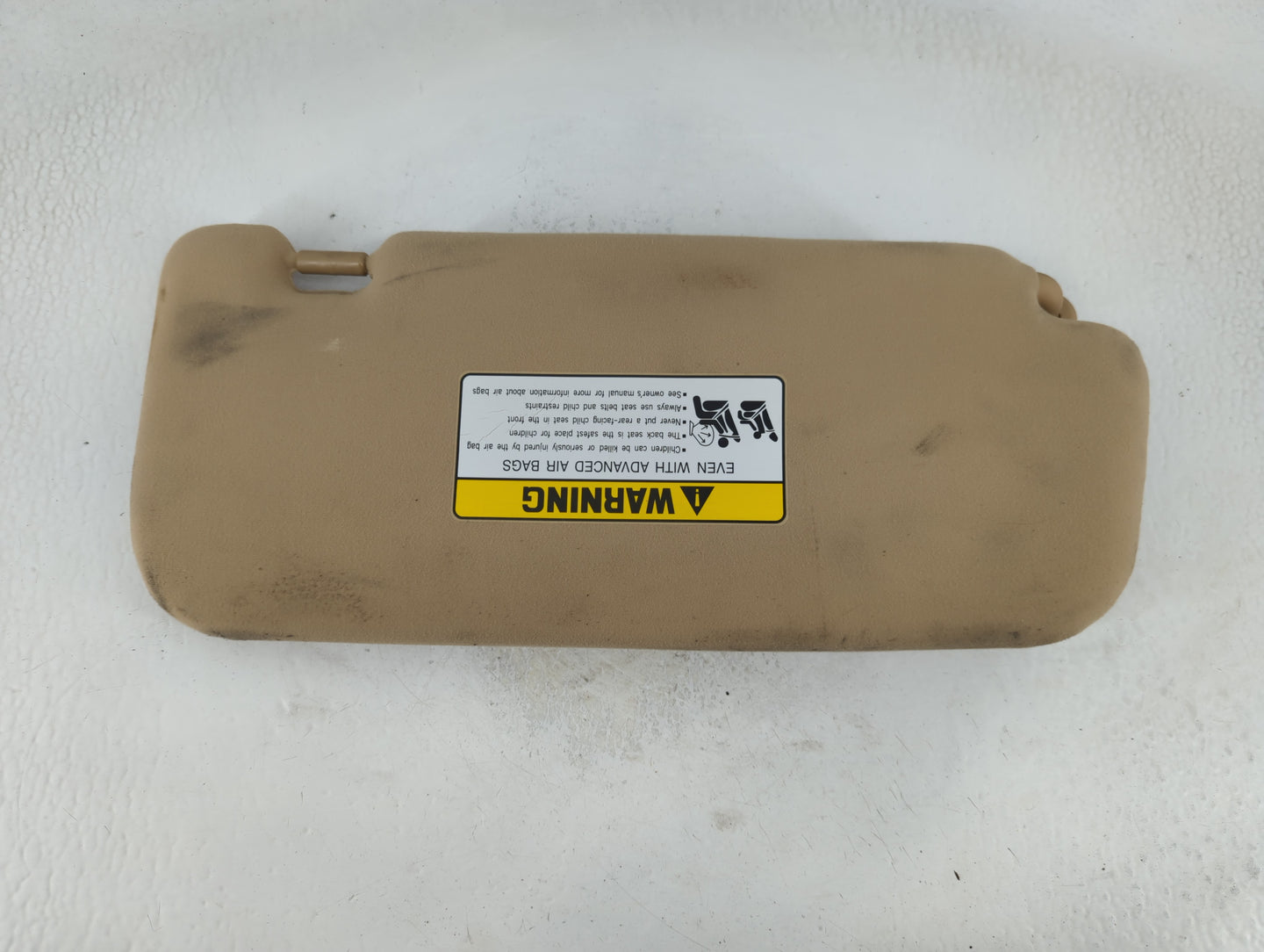 2012-2017 Hyundai Azera Sun Visor Shade Replacement Passenger Right Mirror Fits Fits 2012 2013 2014 2015 2016 2017 OEM Used 