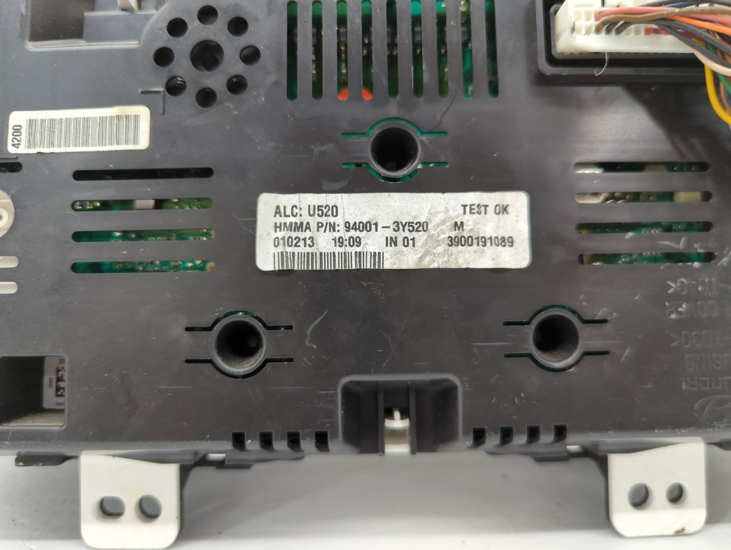 2013 Hyundai Elantra Instrument Cluster Speedometer Gauges Fits OEM Used Auto Parts - Oemusedautoparts1.com