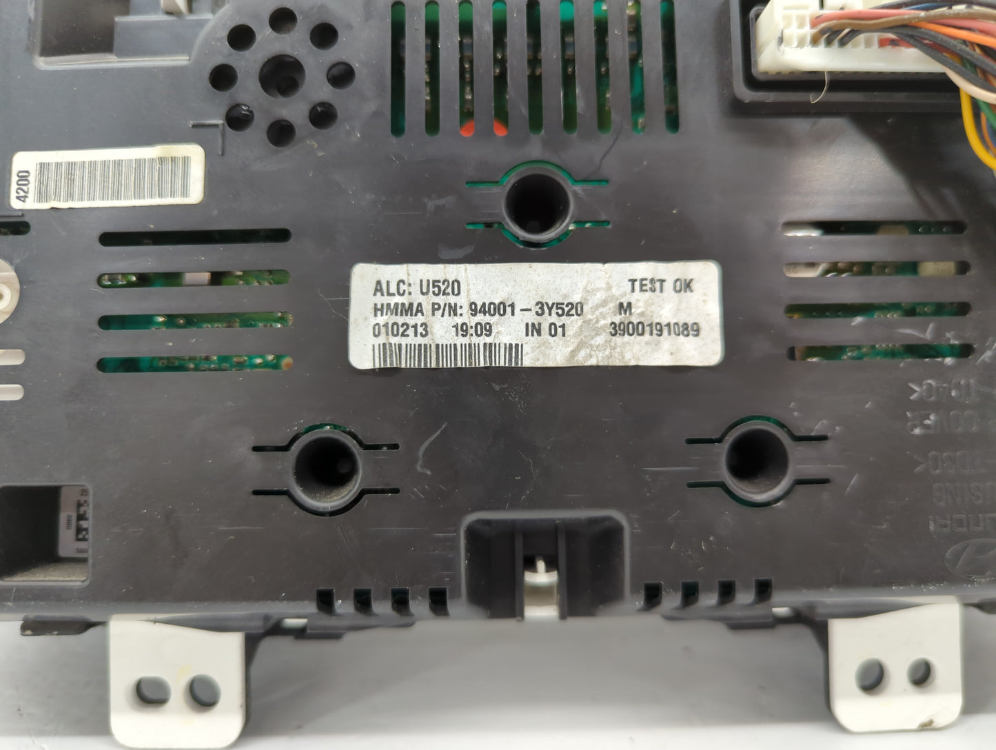 2013 Hyundai Elantra Instrument Cluster Speedometer Gauges Fits OEM Used Auto Parts - Oemusedautoparts1.com