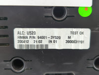 2013 Hyundai Elantra Instrument Cluster Speedometer Gauges P/N:94001-3Y520 Fits OEM Used Auto Parts - Oemusedautoparts1.com