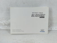 2013 Hyundai Elantra Owners Manual Book Guide P/N:A3X0-EU26F OEM Used Auto Parts - Oemusedautoparts1.com