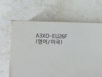 2013 Hyundai Elantra Owners Manual Book Guide P/N:A3X0-EU26F OEM Used Auto Parts - Oemusedautoparts1.com