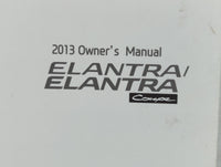 2013 Hyundai Elantra Owners Manual Book Guide P/N:A3X0-EU28G OEM Used Auto Parts - Oemusedautoparts1.com