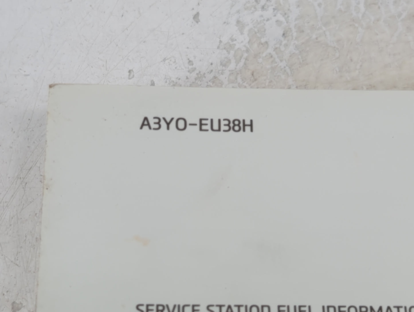 2013 Hyundai Elantra Owners Manual Book Guide P/N:A3Y0-EU38H OEM Used Auto Parts - Oemusedautoparts1.com