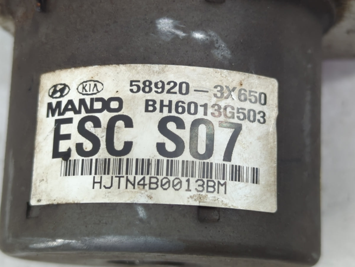 2011-2013 Hyundai Elantra ABS Pump Control Module Replacement P/N:58920-3X650 BE6003G506 Fits Fits 2011 2012 2013 OEM Used A
