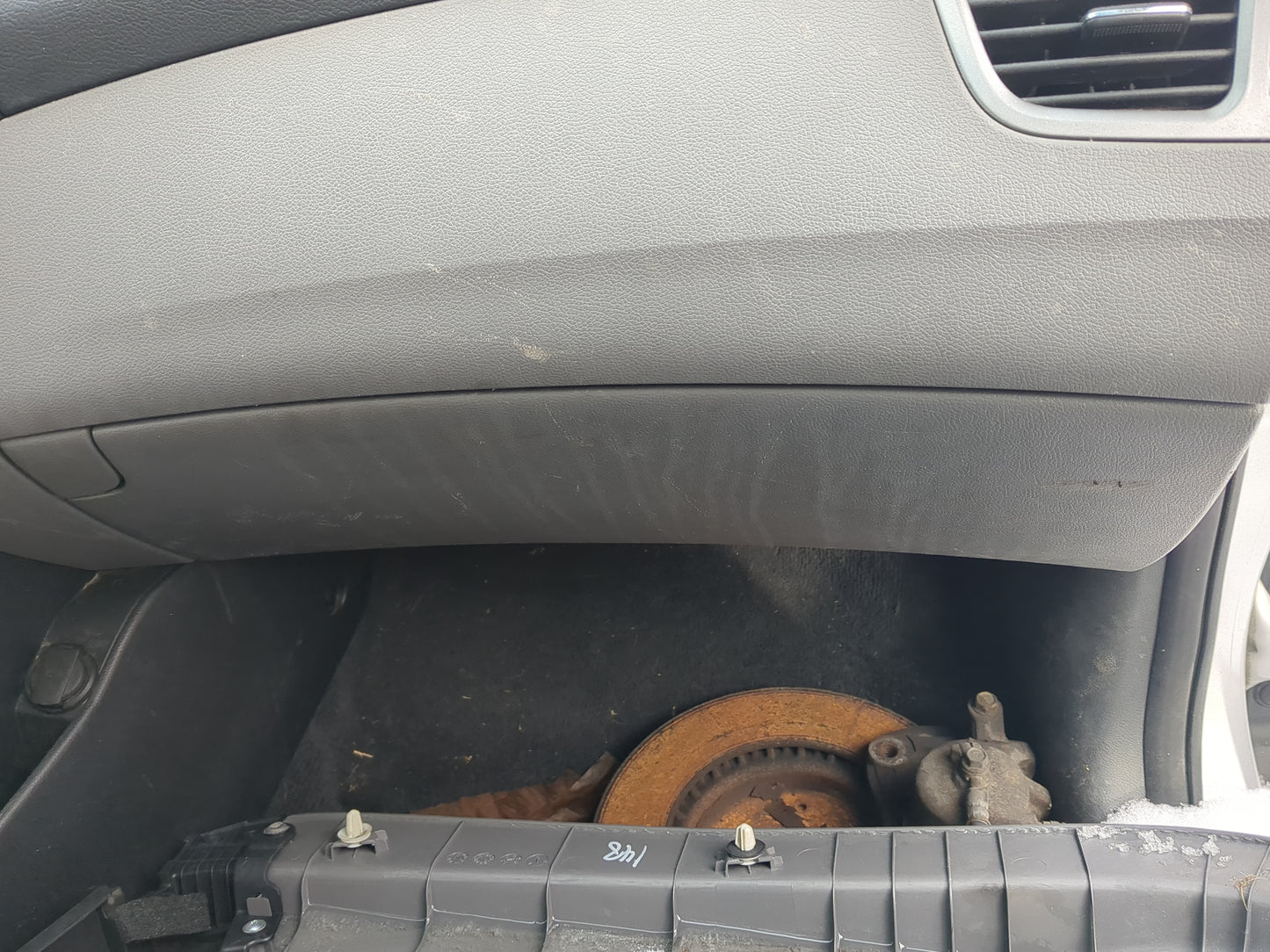 2013 Hyundai Elantra Passenger Glove Box Door Storage Compartment - Oemusedautoparts1.com