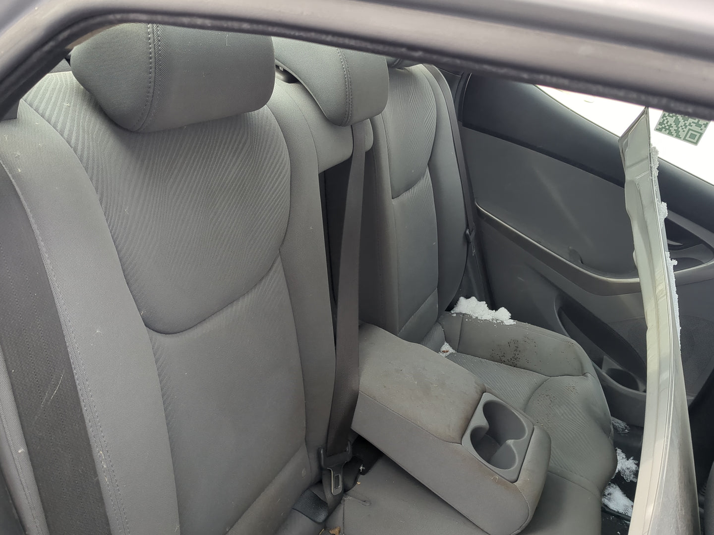 2013 Hyundai Elantra Rear Seat Oem - Oemusedautoparts1.com