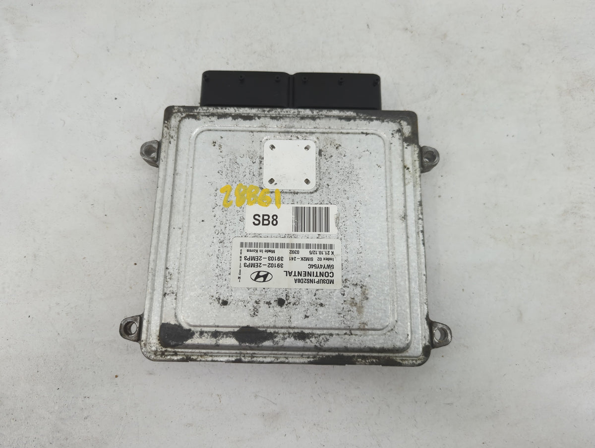 2011-2013 Hyundai Elantra PCM Engine Control Computer ECU ECM PCU OEM P/N:39102-2EMP3 39103-2EMP3 Fits 2011 2012 2013 OEM Us