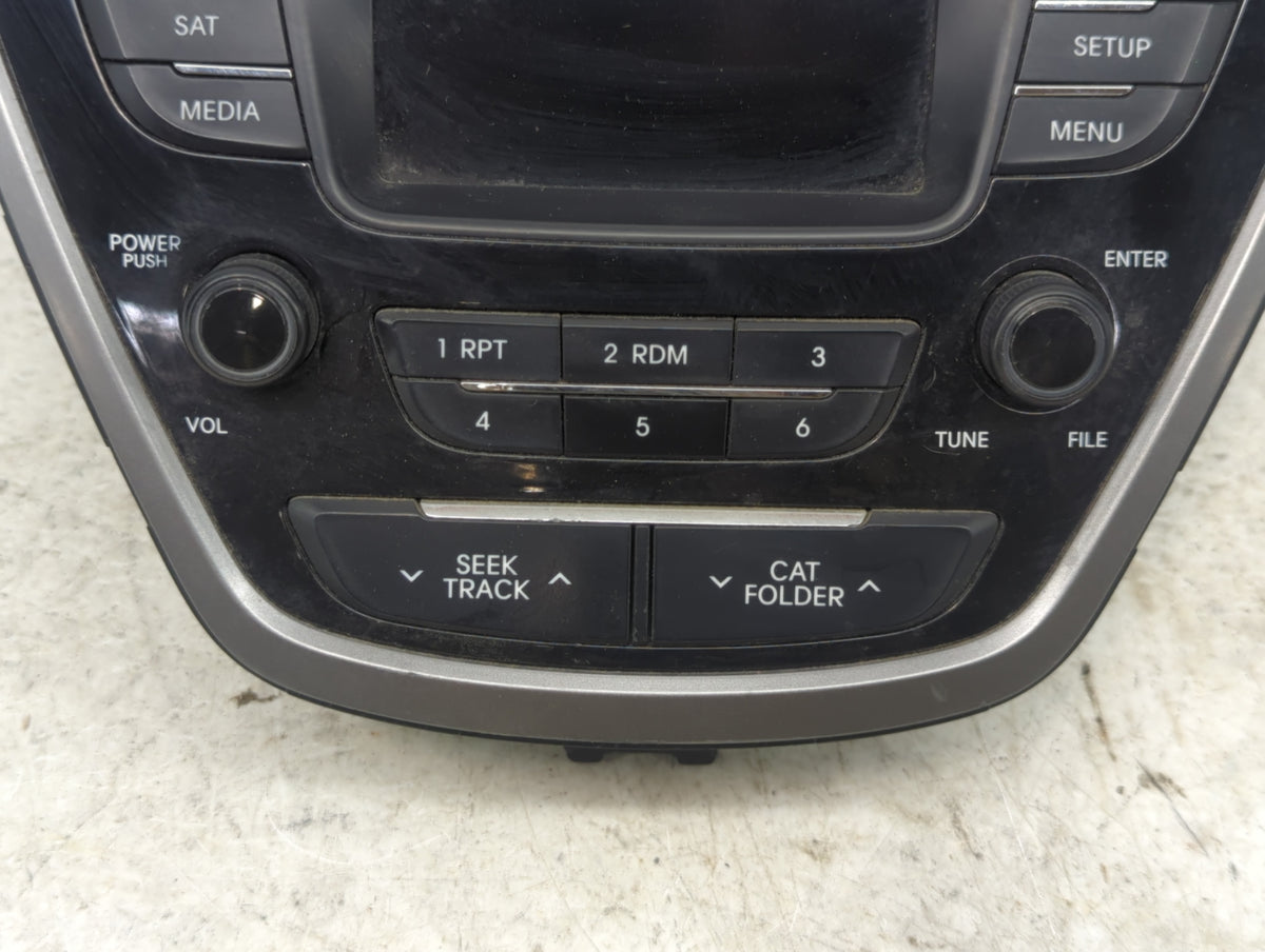 2011-2013 Hyundai Elantra Radio AM FM Cd Player Receiver Replacement P/N:96170-3X155RA5 Fits Fits 2011 2012 2013 OEM Used Au