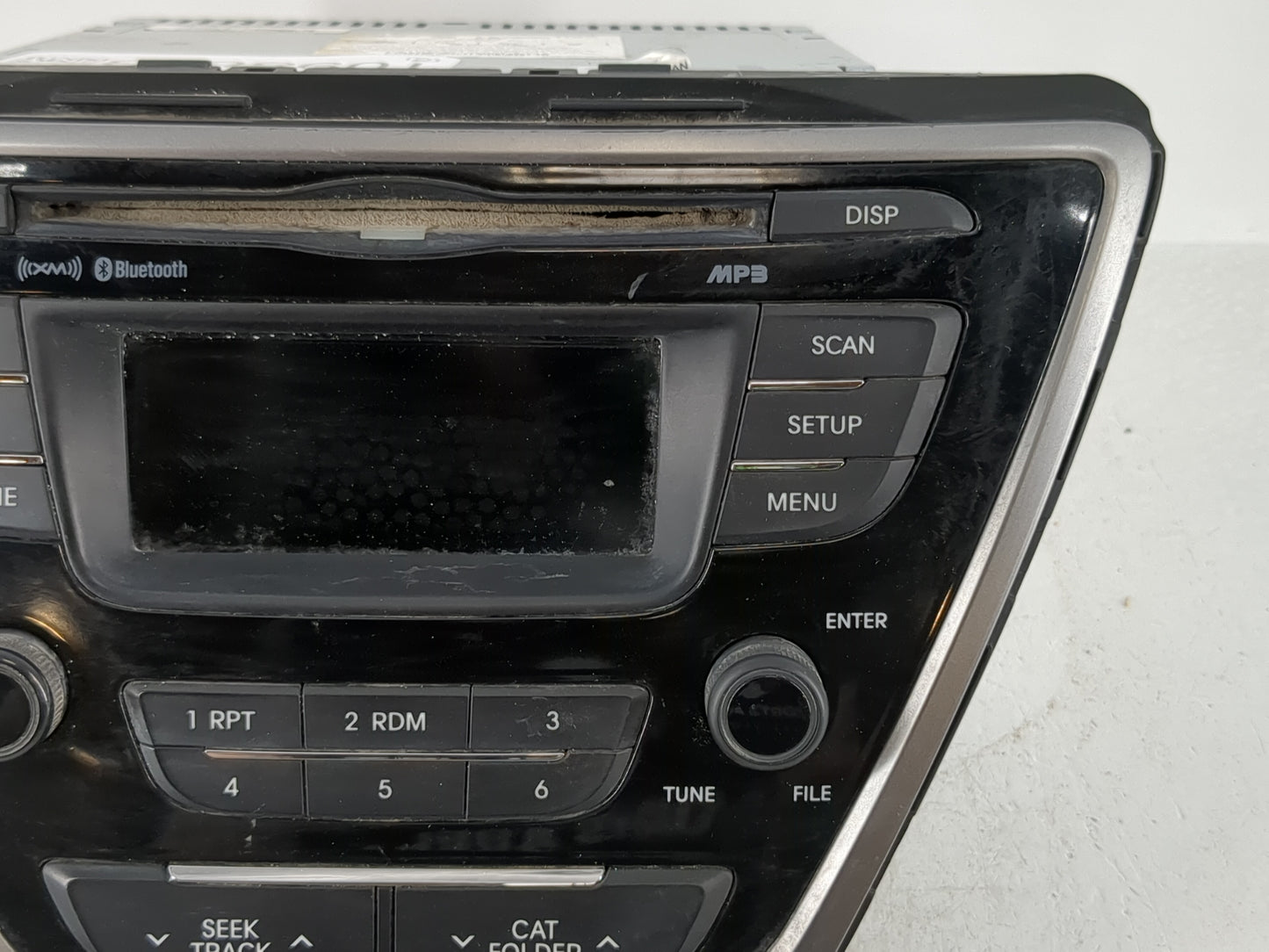 2013 Hyundai Elantra Radio AM FM Cd Player Receiver Replacement P/N:96170-3X165RA5 Fits OEM Used Auto Parts - Oemusedautopar