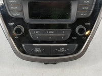 2013 Hyundai Elantra Radio AM FM Cd Player Receiver Replacement P/N:96170-3X165RA5 Fits OEM Used Auto Parts - Oemusedautopar