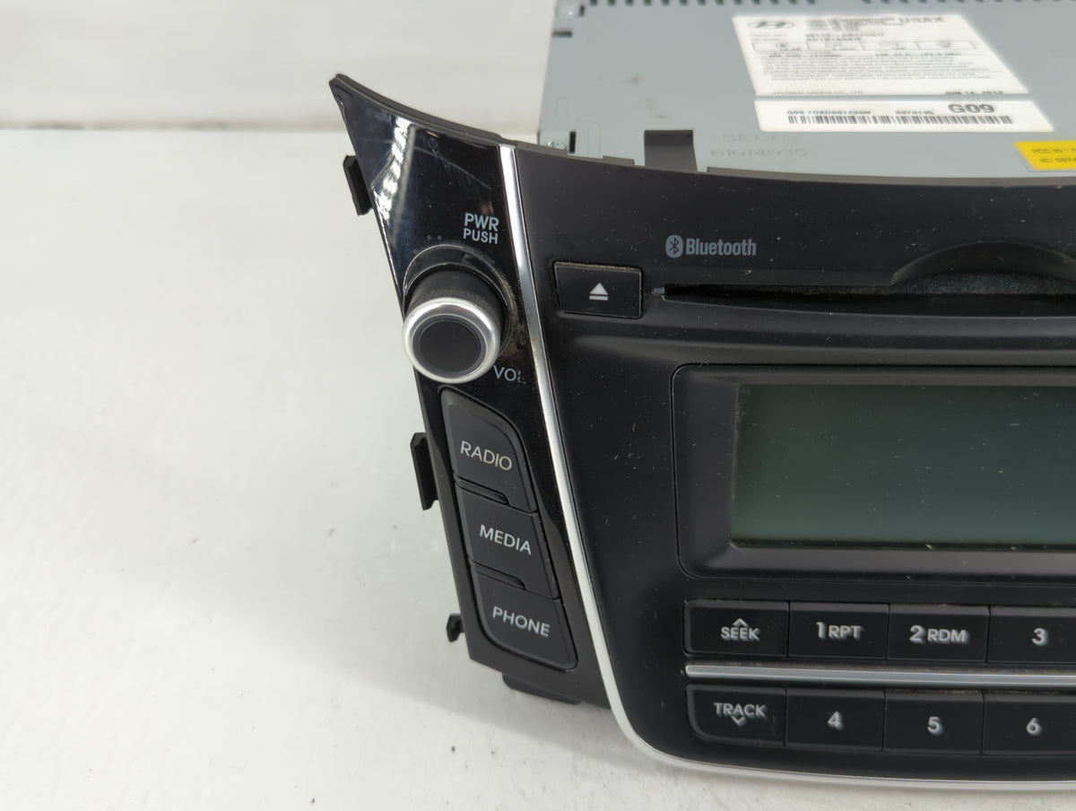 2013-2015 Hyundai Elantra Radio AM FM Cd Player Receiver Replacement P/N:96170-A5170GU Fits 2013 2014 2015 OEM Used Auto Par
