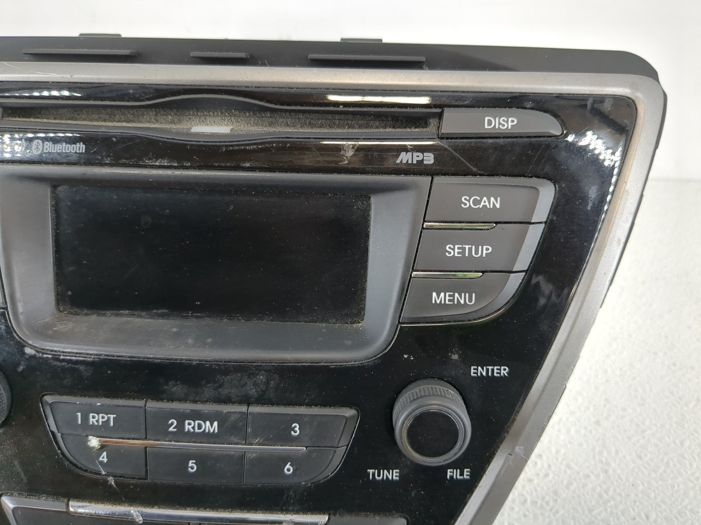 2011-2013 Hyundai Elantra Radio AM FM Cd Player Receiver Replacement P/N:96170-3X165RA5 Fits Fits 2011 2012 2013 OEM Used Au
