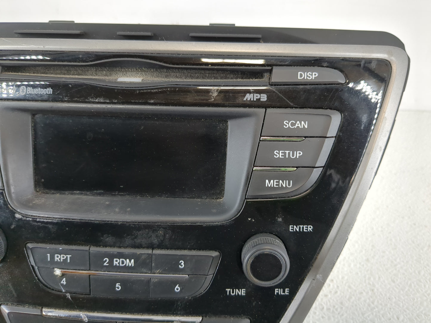 2011-2013 Hyundai Elantra Radio AM FM Cd Player Receiver Replacement P/N:96170-3X165RA5 Fits Fits 2011 2012 2013 OEM Used Au
