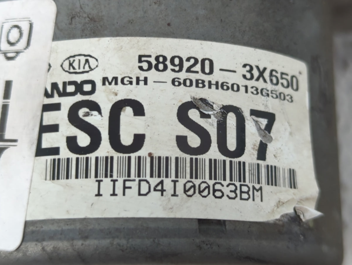 2011-2013 Hyundai Elantra Anti-Lock Brake ABS Pump Module Actuator OEM P/N:58920-3X650 Fits Fits 2011 2012 2013 OEM Used Aut