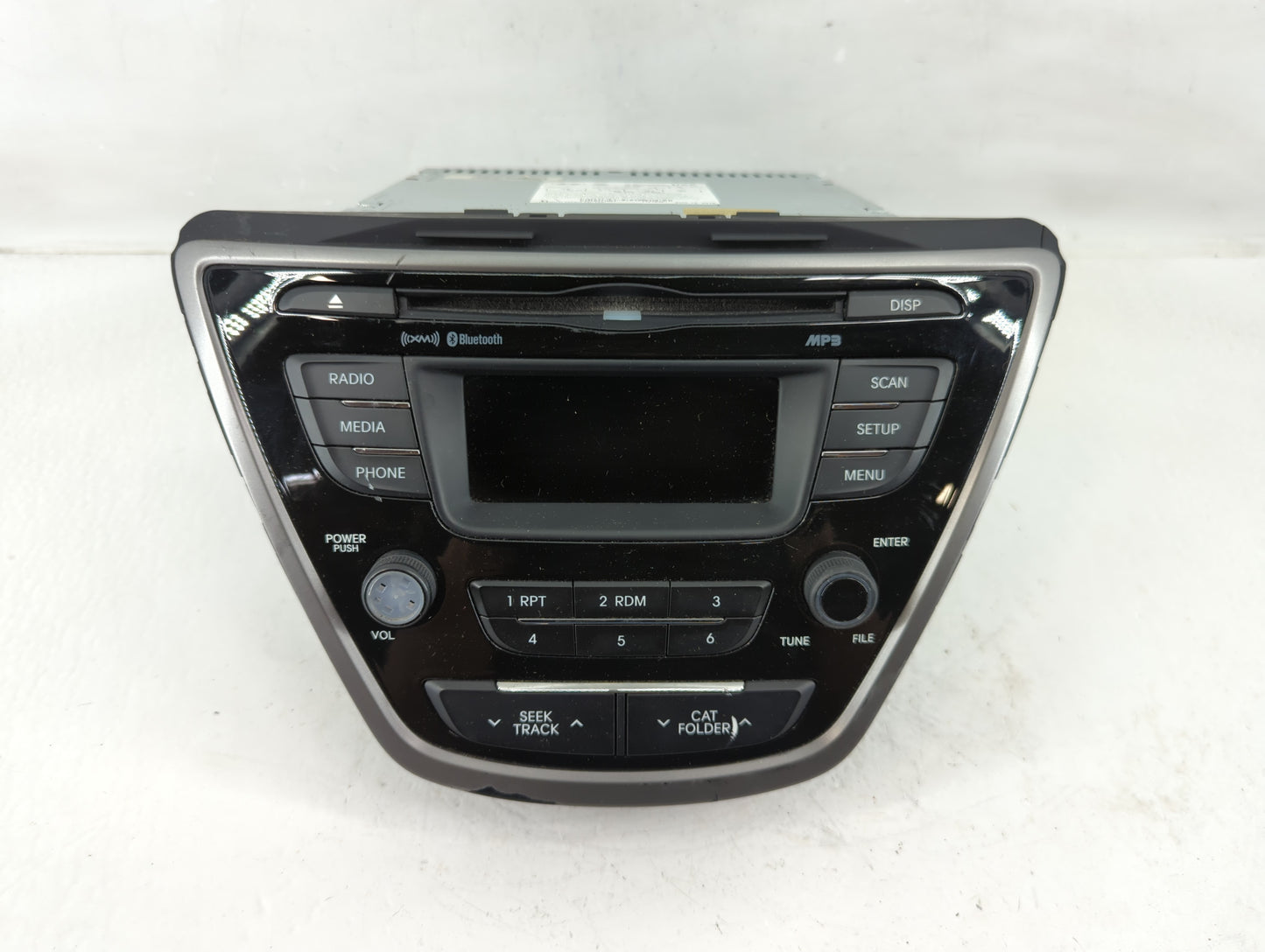 2011-2013 Hyundai Elantra Radio AM FM Cd Player Receiver Replacement P/N:96170-3X165RA5 Fits Fits 2011 2012 2013 OEM Used Au