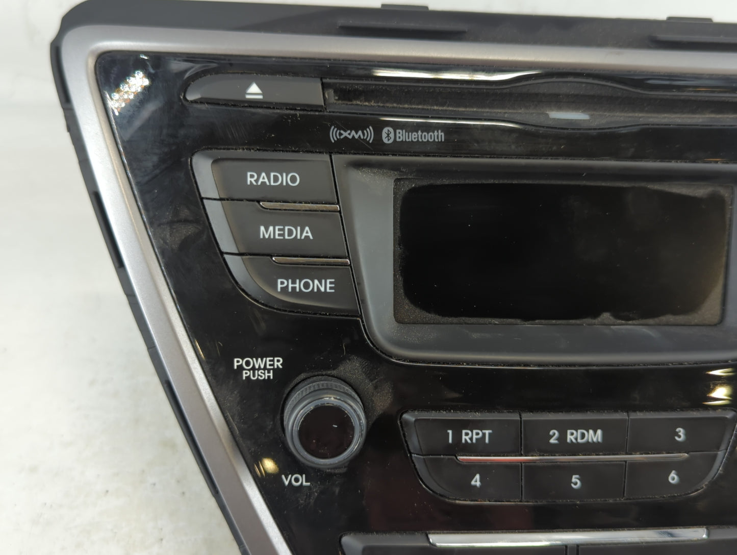 2013 Hyundai Elantra Radio AM FM Cd Player Receiver Replacement P/N:96170-3X165RA5 Fits OEM Used Auto Parts - Oemusedautopar