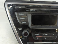 2013 Hyundai Elantra Radio AM FM Cd Player Receiver Replacement P/N:96170-3X165RA5 Fits OEM Used Auto Parts - Oemusedautopar