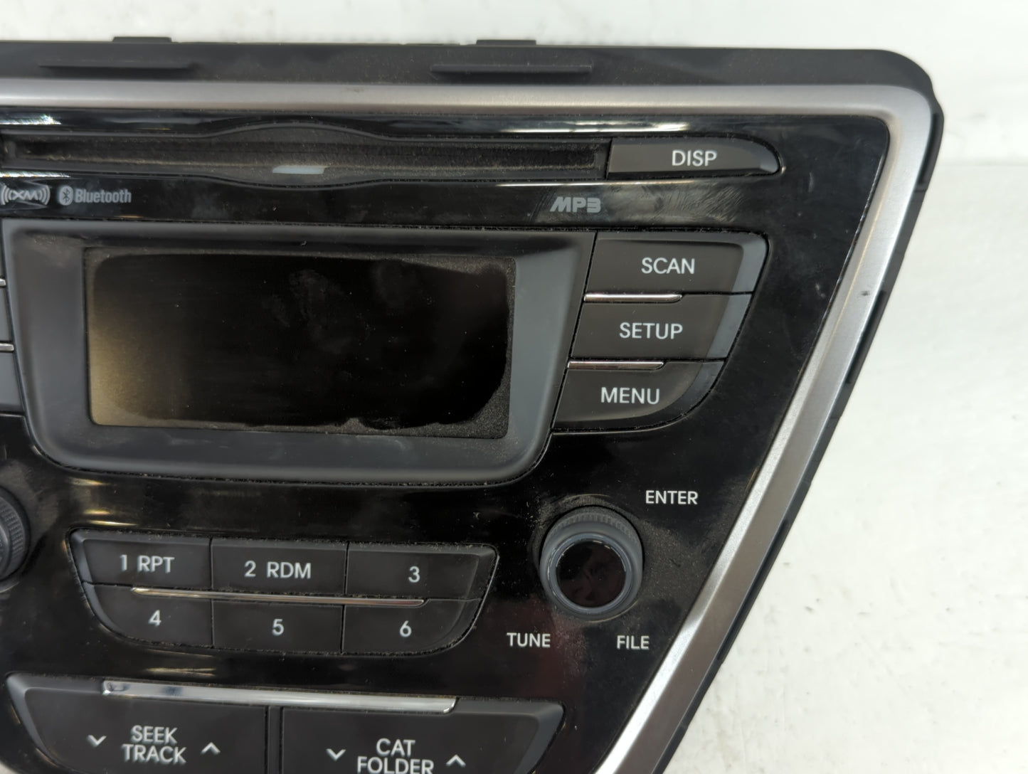2013 Hyundai Elantra Radio AM FM Cd Player Receiver Replacement P/N:96170-3X165RA5 Fits OEM Used Auto Parts - Oemusedautopar