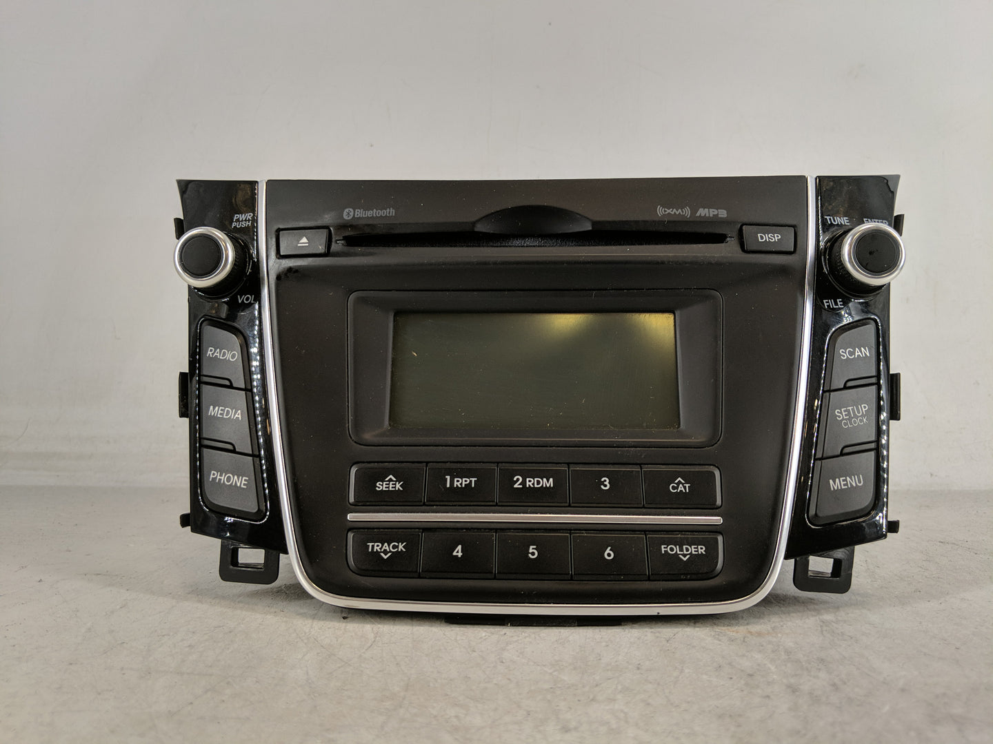 2013-2015 Hyundai Elantra Radio AM FM Cd Player Receiver Replacement P/N:96170-A5170GU Fits Fits 2013 2014 2015 OEM Used Aut