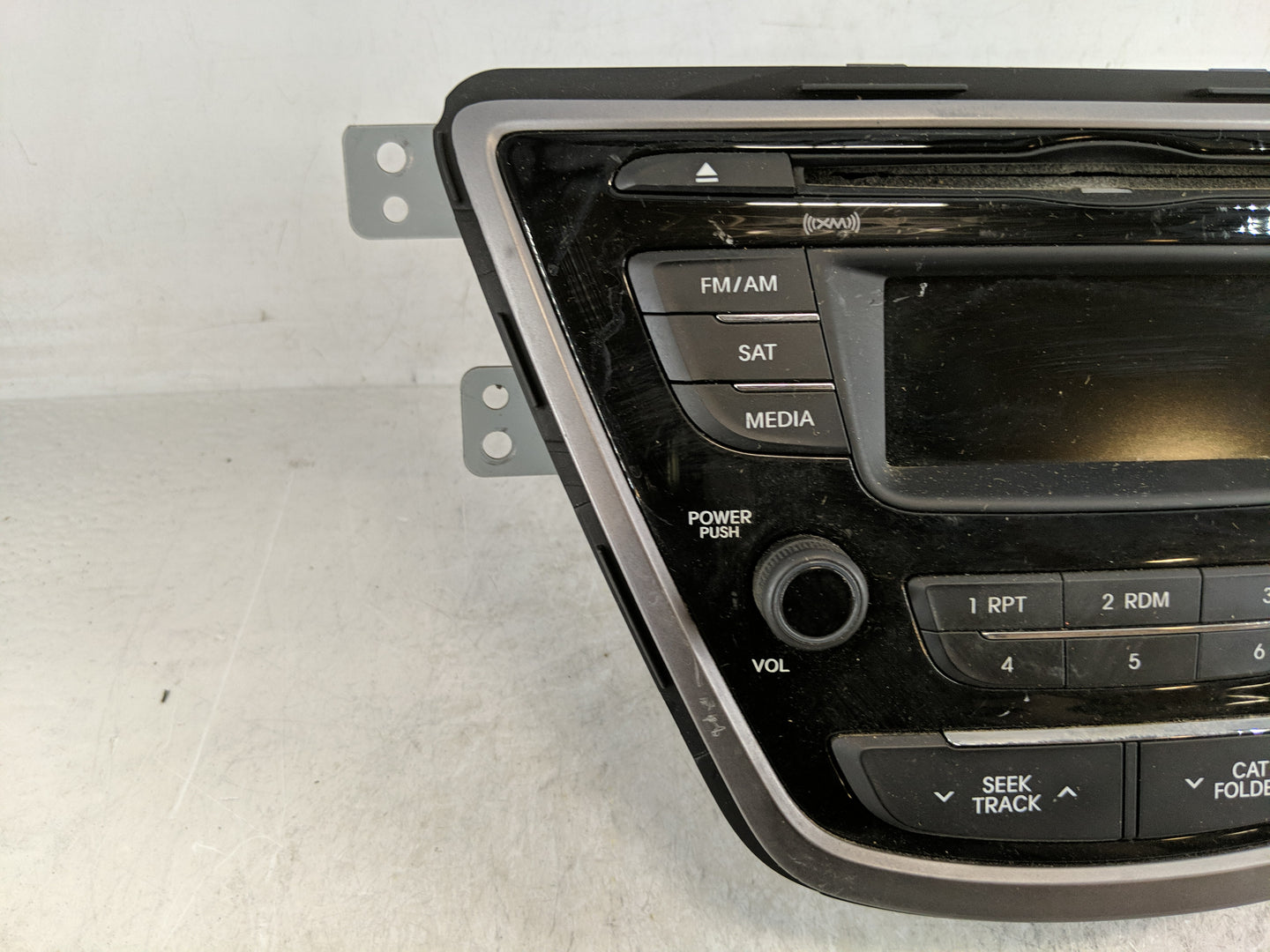 2013 Hyundai Elantra Radio AM FM Cd Player Receiver Replacement P/N:96170-3X155RA5 Fits OEM Used Auto Parts - Oemusedautopar