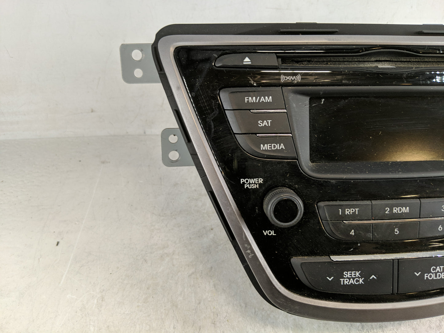 2013 Hyundai Elantra Radio AM FM Cd Player Receiver Replacement P/N:96170-3X155RA5 Fits OEM Used Auto Parts - Oemusedautopar