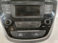 2013 Hyundai Elantra Radio AM FM Cd Player Receiver Replacement P/N:96170-3X155RA5 Fits OEM Used Auto Parts - Oemusedautopar