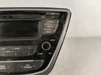 2013 Hyundai Elantra Radio AM FM Cd Player Receiver Replacement P/N:96170-3X155RA5 Fits OEM Used Auto Parts - Oemusedautopar