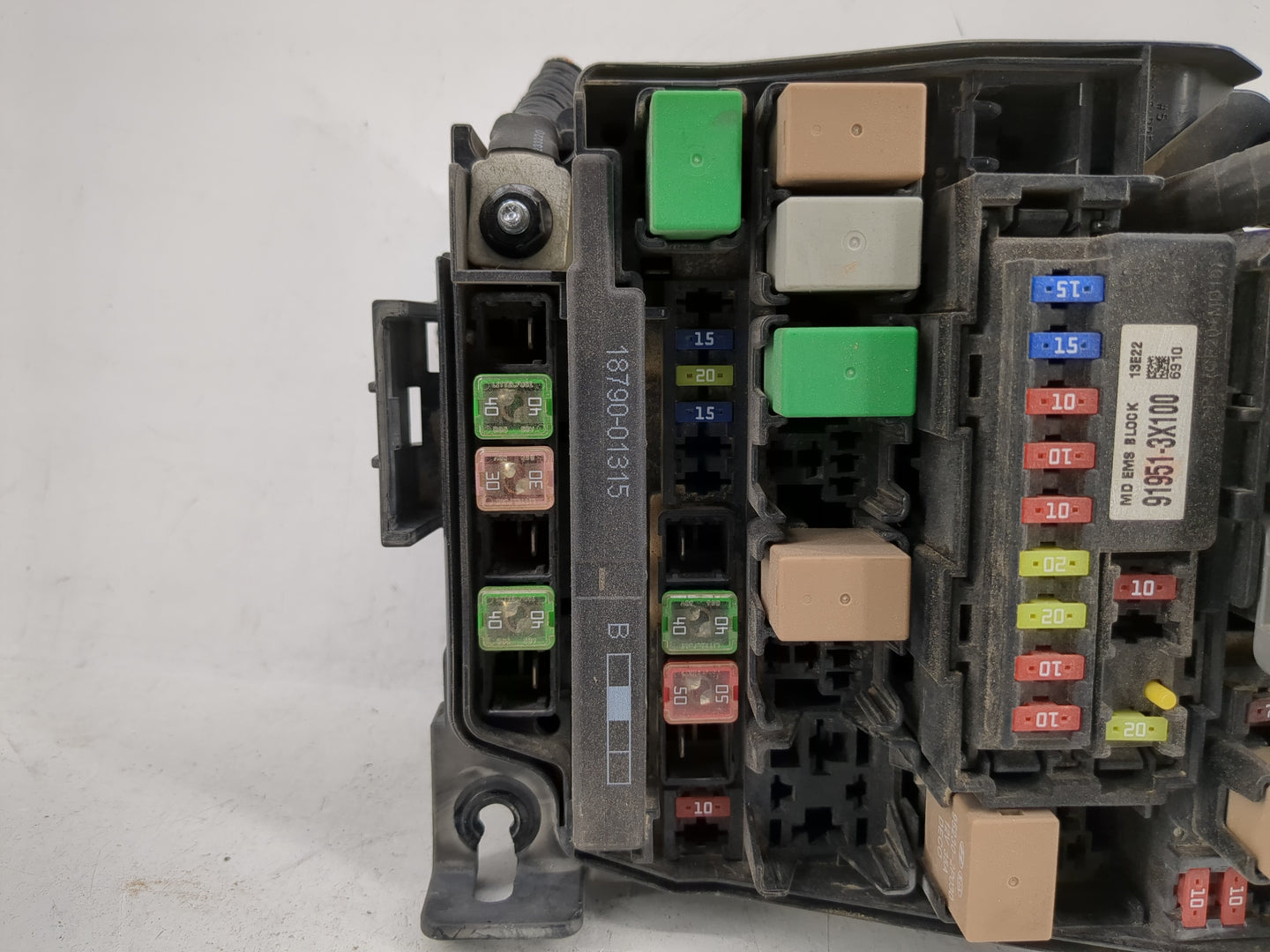 2011-2013 Hyundai Elantra Fusebox Fuse Box Panel Relay Module Fits Fits 2011 2012 2013 OEM Used Auto Parts - Oemusedautopart