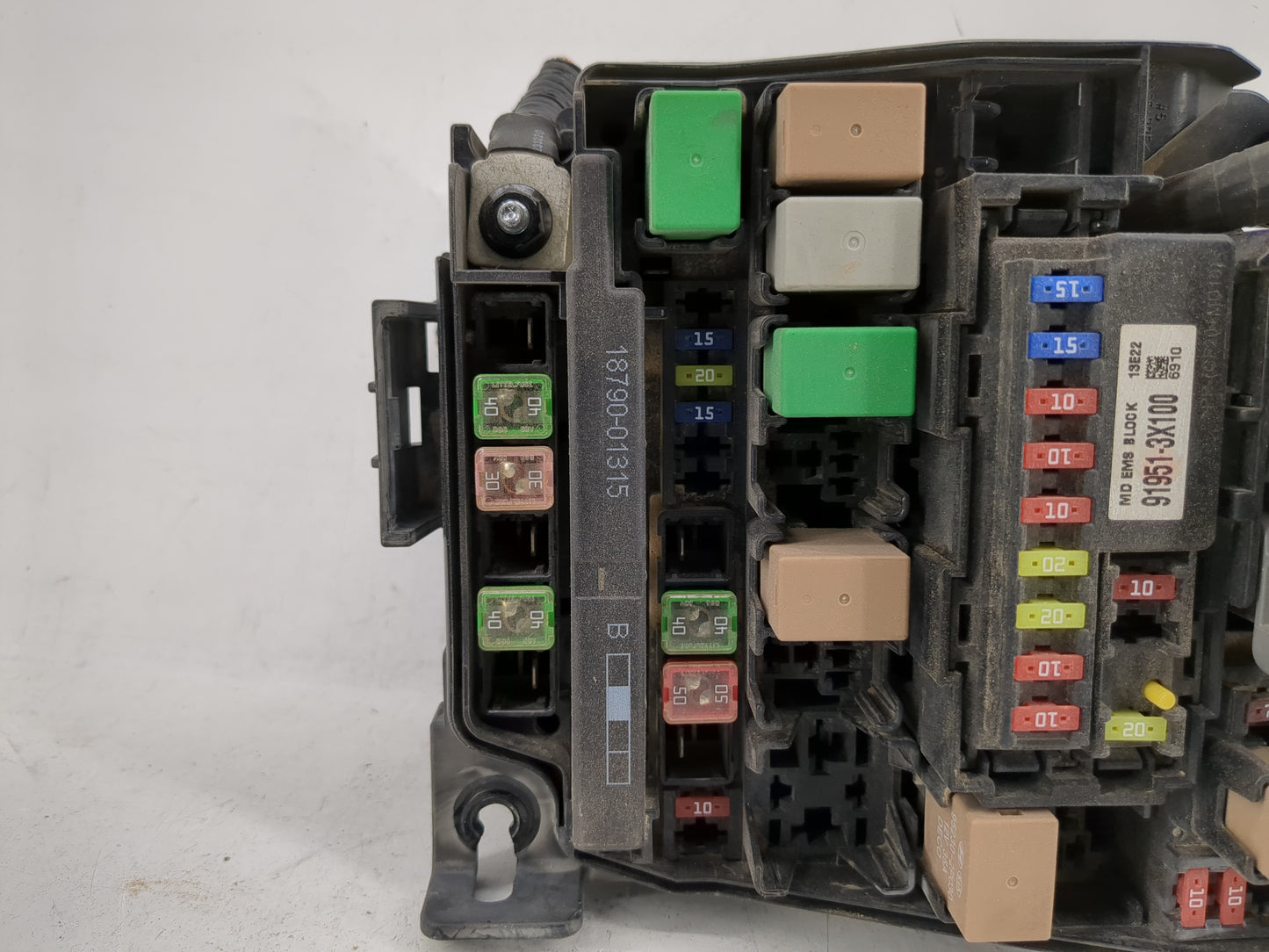 2011-2013 Hyundai Elantra Fusebox Fuse Box Panel Relay Module Fits Fits 2011 2012 2013 OEM Used Auto Parts - Oemusedautopart