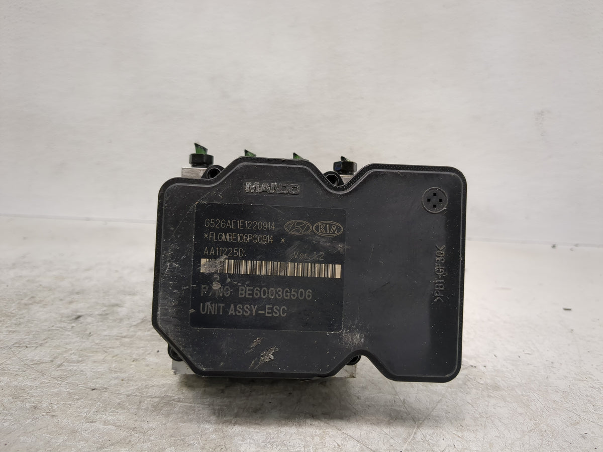 2011-2013 Hyundai Elantra Anti-Lock Brake ABS Pump Module Actuator OEM P/N:BE6003G506 Fits Fits 2011 2012 2013 OEM Used Auto