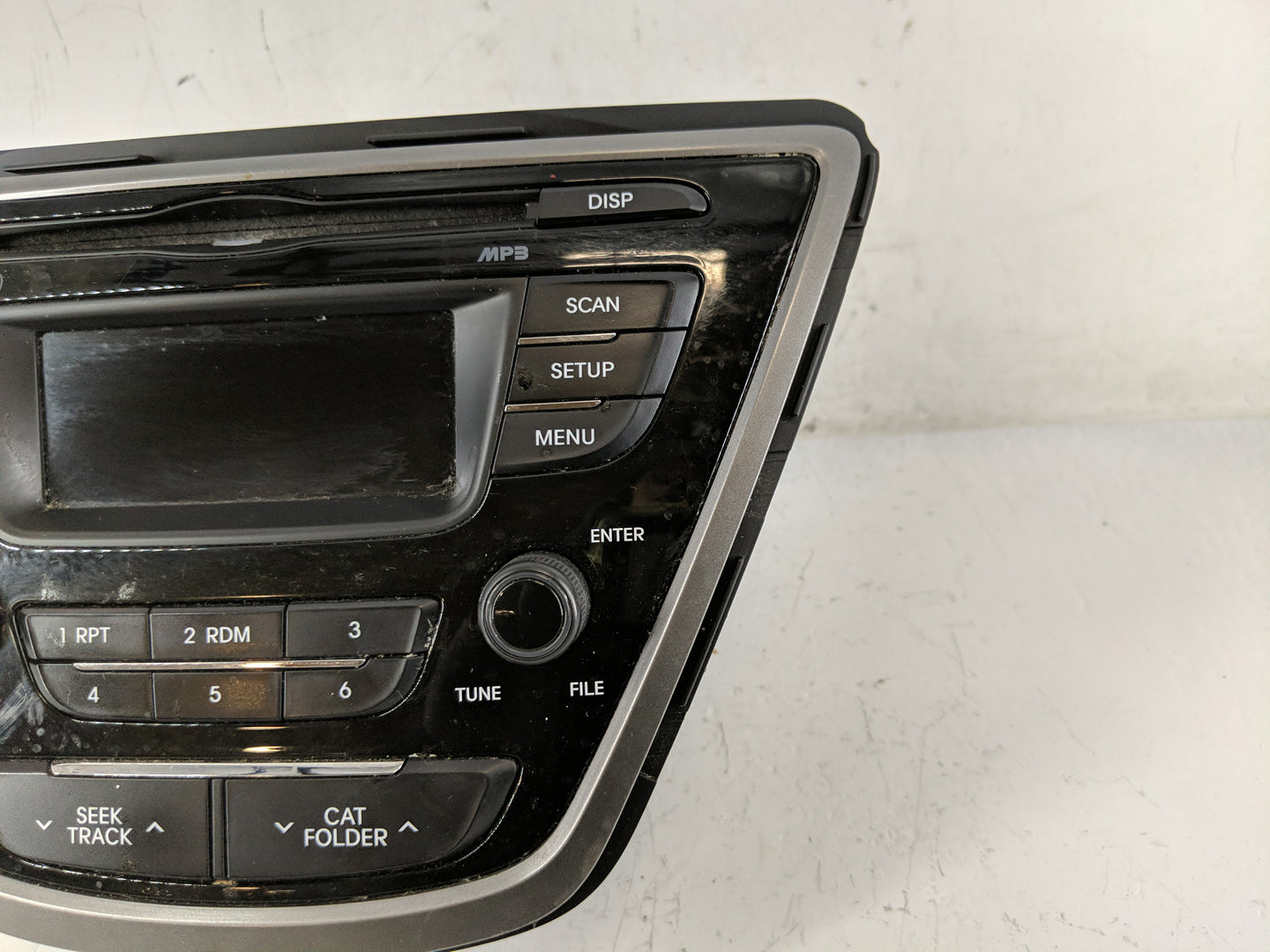 2011-2013 Hyundai Elantra Radio AM FM Cd Player Receiver Replacement P/N:96170-3X1553A5 96560-3X101FP Fits Fits 2011 2012 20