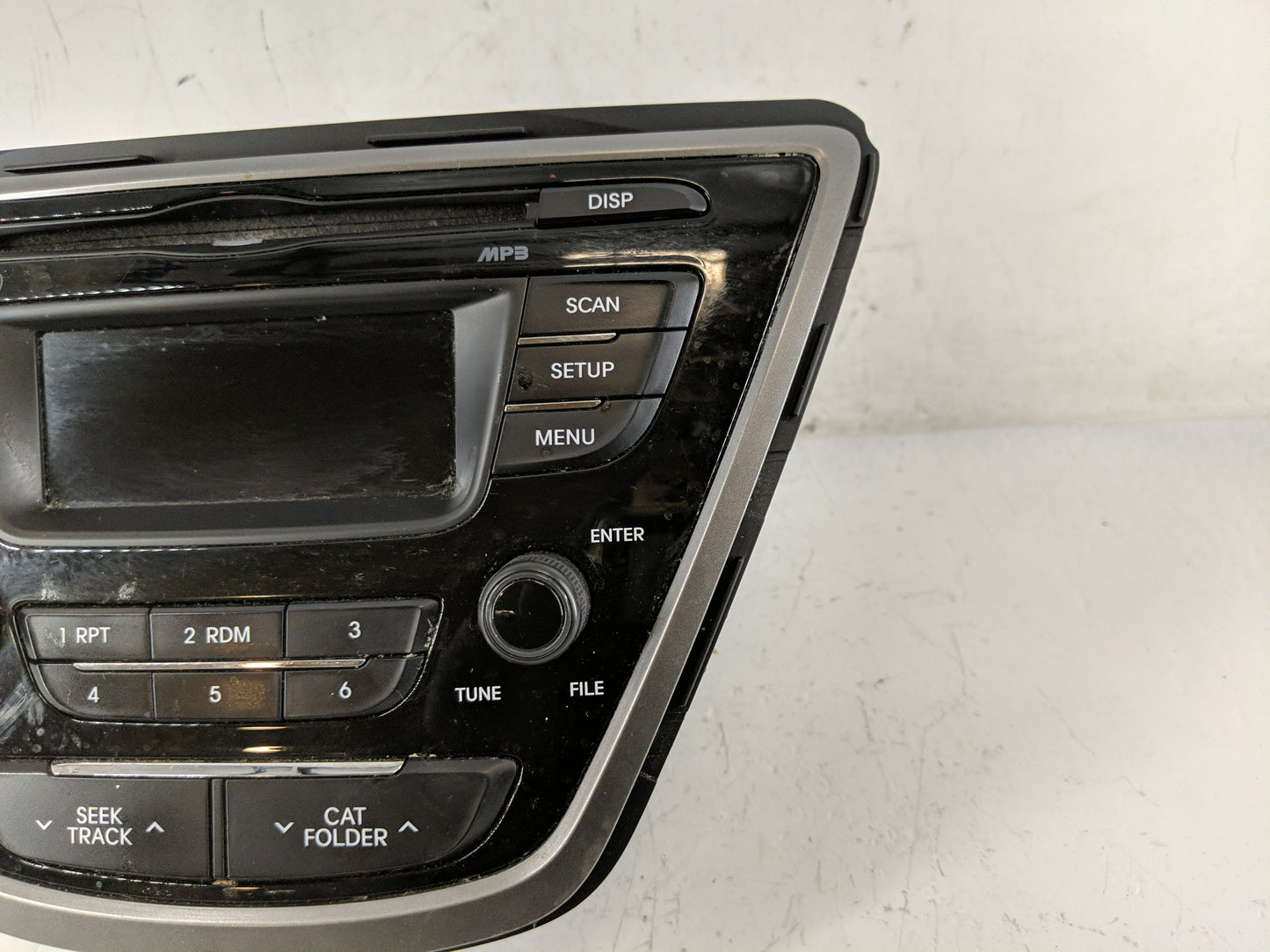 2011-2013 Hyundai Elantra Radio AM FM Cd Player Receiver Replacement P/N:96170-3X1553A5 96560-3X101FP Fits Fits 2011 2012 20