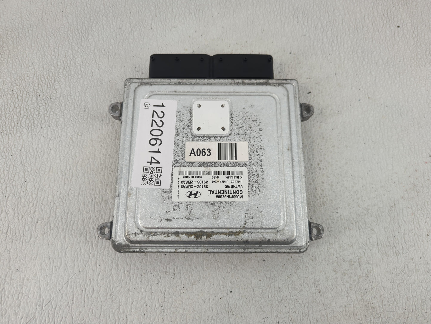 2011-2013 Hyundai Elantra PCM Engine Control Computer ECU ECM PCU OEM P/N:39103-2EMA3 39102-2EMA3 Fits Fits 2011 2012 2013 O