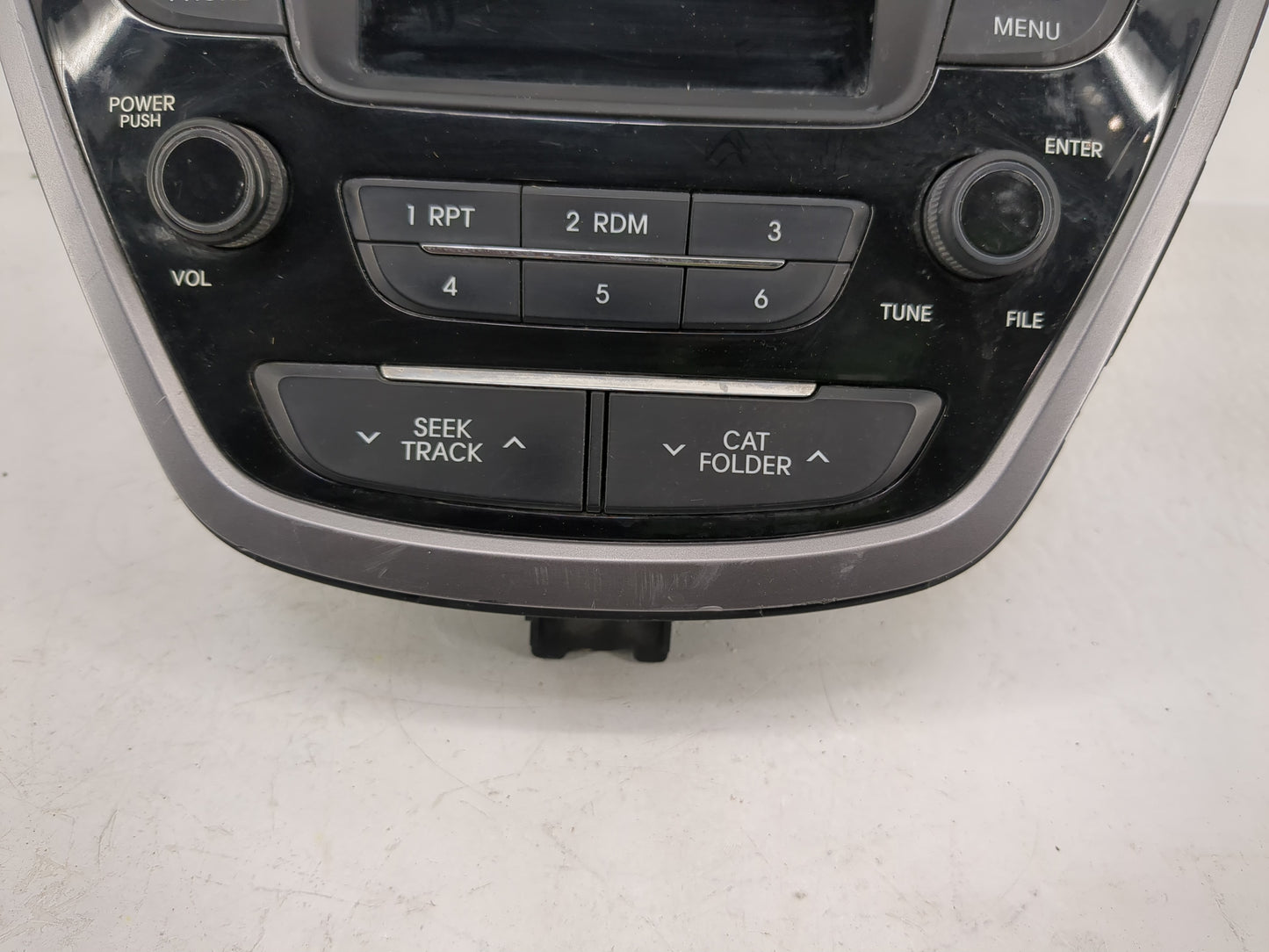 2011-2013 Hyundai Elantra Radio AM FM Cd Player Receiver Replacement P/N:96170-3X165RA5 Fits Fits 2011 2012 2013 OEM Used Au