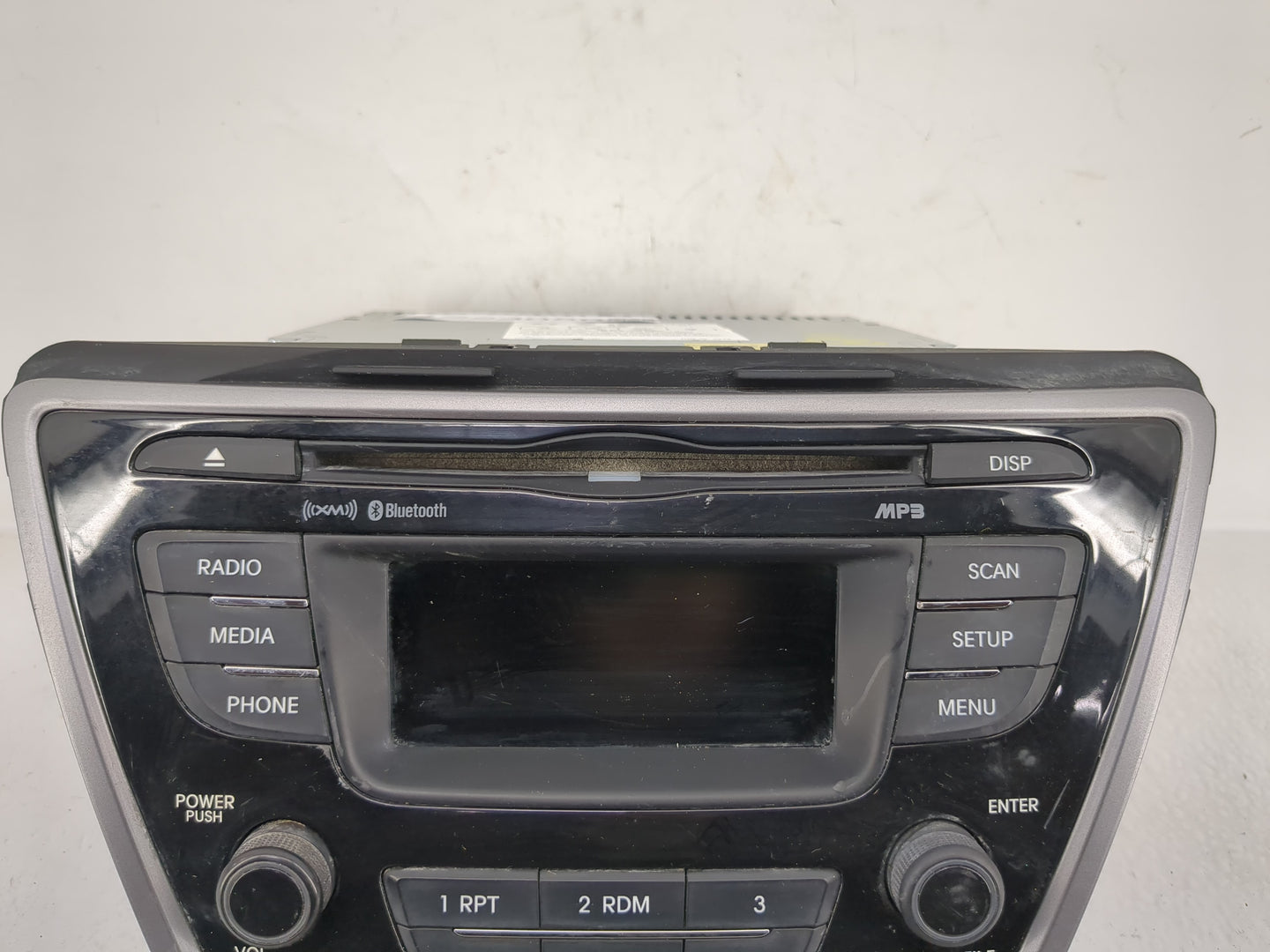 2011-2013 Hyundai Elantra Radio AM FM Cd Player Receiver Replacement P/N:96170-3X165RA5 Fits Fits 2011 2012 2013 OEM Used Au