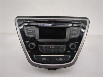 compare product 2013 Hyundai Elantra Radio AM FM Cd Player Receiver Replacement P/N:96170-3X165RA5 Fits OEM Used Auto Parts