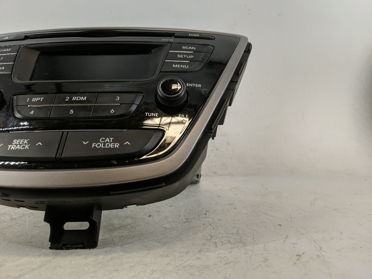 2013 Hyundai Elantra Radio AM FM Cd Player Receiver Replacement P/N:96170-3X155RA5 Fits OEM Used Auto Parts - Oemusedautopar