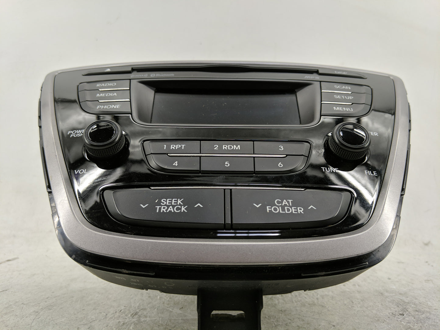 2013 Hyundai Elantra Radio AM FM Cd Player Receiver Replacement P/N:96170-3X165RA5 Fits OEM Used Auto Parts - Oemusedautopar